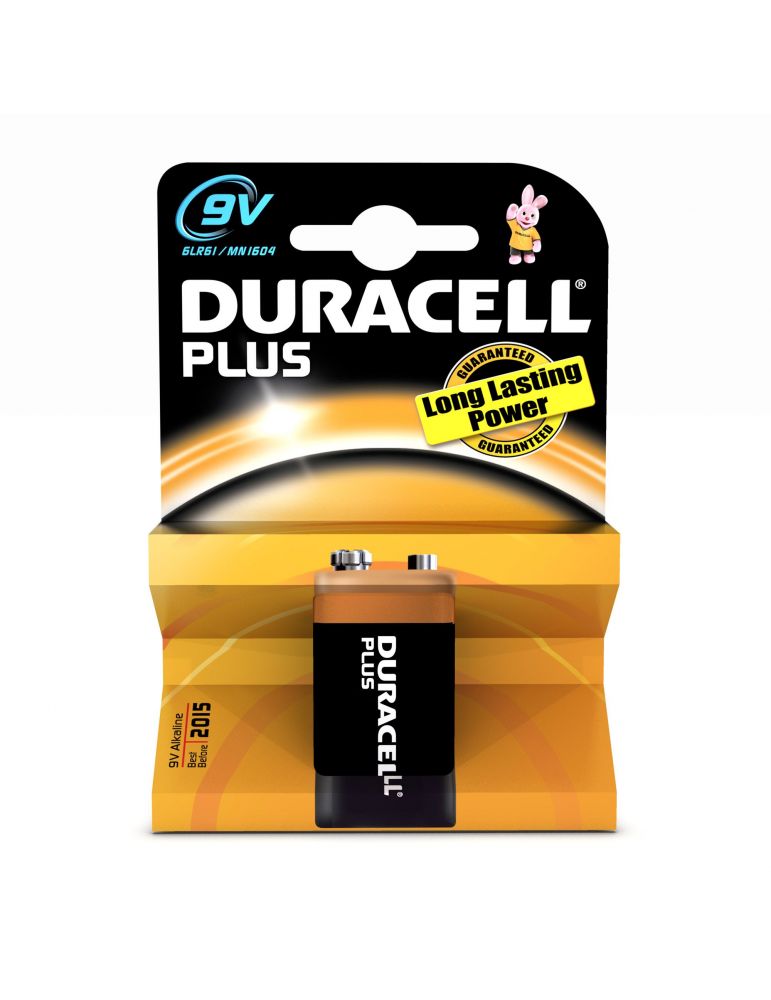 General Purpose Batteries Duracell 9V Plus Baterie de unică folosință Alcalină