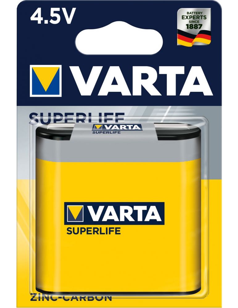 General Purpose Batteries Varta SUPERLIFE 4.5 V 4.5V Zinc-carbon