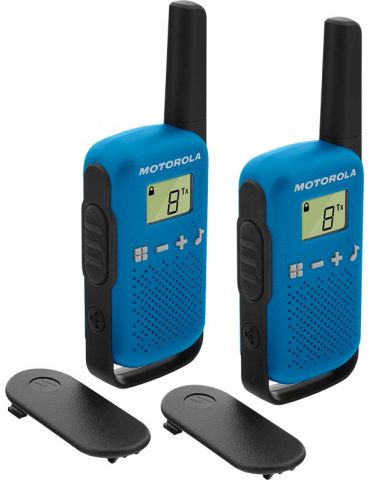 Motorola TALKABOUT T42 stații de emisie-recepție 16 canale Negru, Albastru - Tik.ro