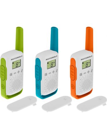 Motorola T42 stații de emisie-recepție 16 canale Albastru, Verde, Portocală, Alb - Tik.ro