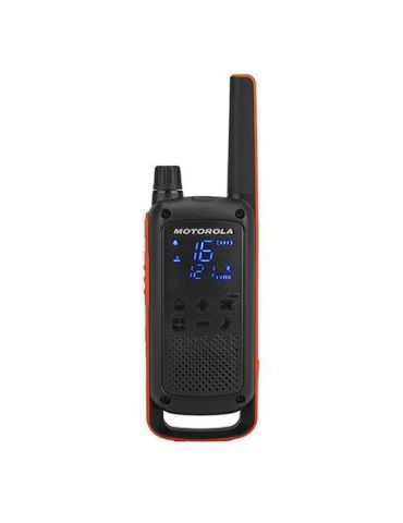 Motorola Talkabout T82 stații de emisie-recepție 16 canale 446 - 446.2 MHz Negru, Portocală - Tik.ro