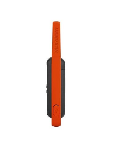 Motorola Talkabout T82 stații de emisie-recepție 16 canale 446 - 446.2 MHz Negru, Portocală