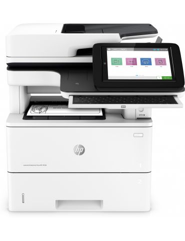 HP LaserJet Enterprise Flow MFP M528z, Imprimare,copiere,scanare,fax, Imprimare prin port USB frontal scanare către e-mail - Tik.ro