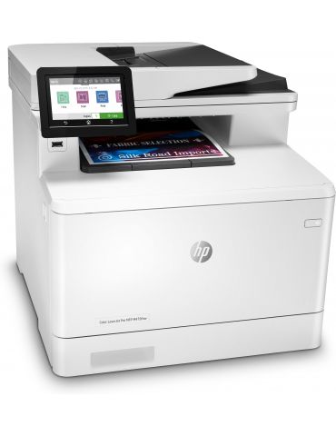 HP Color LaserJet Pro MFP M479fnw, Imprimare, copiere, scanare, fax, e-mail, scanare către e-mail PDF ADF de 50 de coli,
