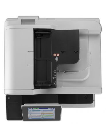 HP LaserJet Enterprise MFP M725f, Alb-negru, Imprimanta pentru Afaceri, Imprimare,copiere,scanare,fax, ADF de 100 de coli