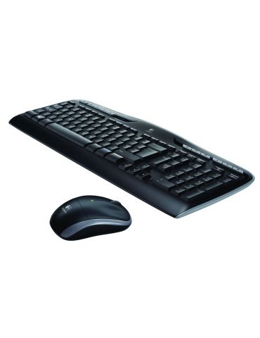 Logitech Wireless Combo MK330 tastaturi Mouse inclus RF fără fir Rus Negru