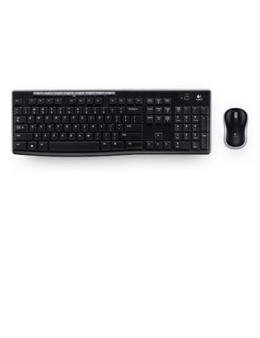 Logitech Wireless Combo MK270 tastaturi Mouse inclus RF fără fir QWERTY Rus Negru - Tik.ro