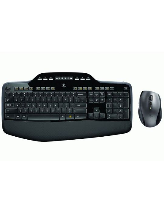 Logitech MK710 Performance tastaturi Mouse inclus RF fără fir AZERTY Franţuzesc Negru