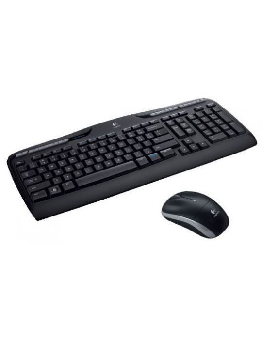 Logitech Wireless Combo MK330 tastaturi Mouse inclus USB AZERTY Franţuzesc Negru