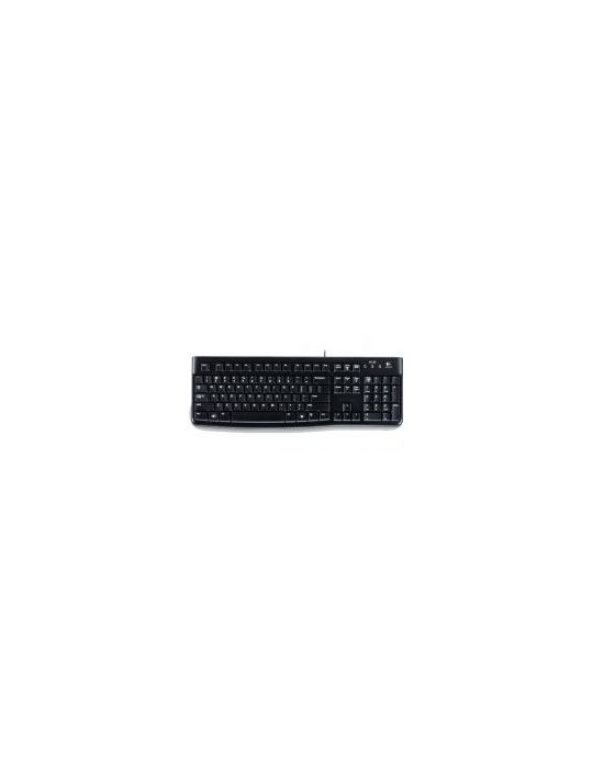 Logitech K120 Corded Keyboard tastaturi USB QWERTZ Maghiară Negru