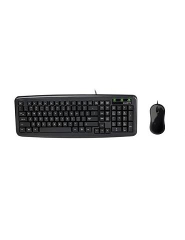 Gigabyte KM5300 tastaturi Mouse inclus USB Negru - Tik.ro
