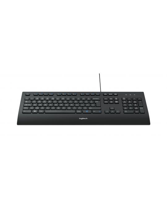 Logitech K280E Pro f  Business tastaturi USB QWERTZ Elvețiană Negru