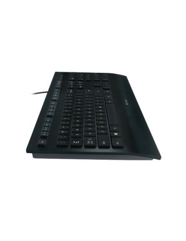 Logitech K280E Pro f  Business tastaturi USB QWERTZ Elvețiană Negru