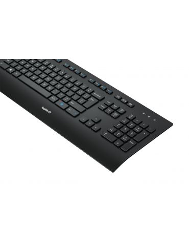 Logitech K280E Pro f  Business tastaturi USB AZERTY Franţuzesc Negru