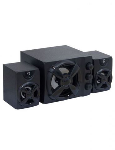Boxe spacer gaming 2.1 rms: 11w (2 x 3w + 5w) control volum bass si inalte subwoofer lemn mdf 14 x led usb power black spb-thund