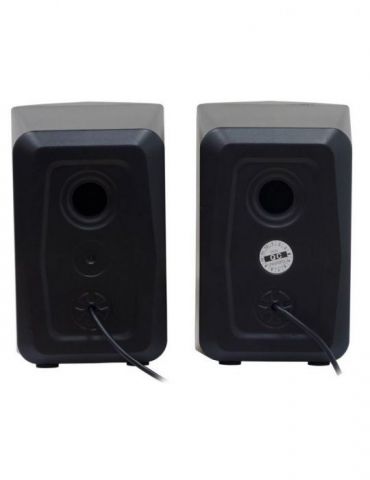 Boxe spacer gaming 2.0 rms:  6w (2 x 3w) control volum 4 x led usb power black spb-storm  (include tv 1.5 lei) Spacer - 1