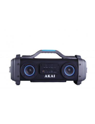 Boxe portabile akai compact 1.0 rms functie karaoke bluetooth conector bluetooth jack 3.5mm usb negru abts-sh01 (include tv 8.00