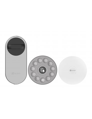 EZVIZ CS-DL01S + DL01CP + A3-BK Încuietoare smart ușă - Tik.ro