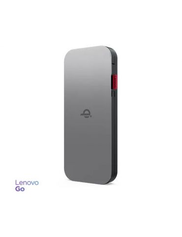 Lenovo GO Polimer Litiu (LiPo) 10000 mAh Încărcare fără fir Gri