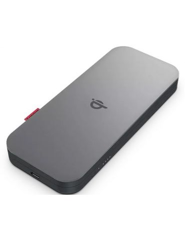 Lenovo GO Polimer Litiu (LiPo) 10000 mAh Încărcare fără fir Gri