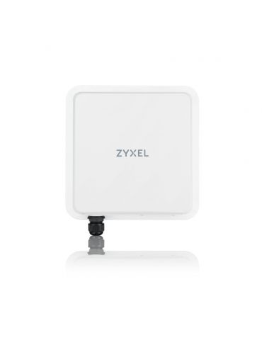 Zyxel FWA710 router wireless Multi-Gigabit Ethernet Bandă dublă (2.4 GHz  5 GHz) 5G Alb