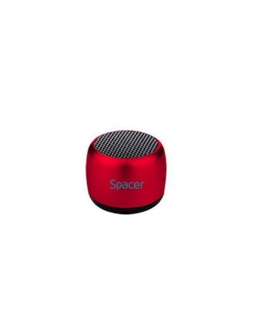 Boxa spacer portabila bluetooth cri-cri-red rms:  3w control volum acumulator 300mah timp de functionare pana la 2 ore distanta - Tik.ro