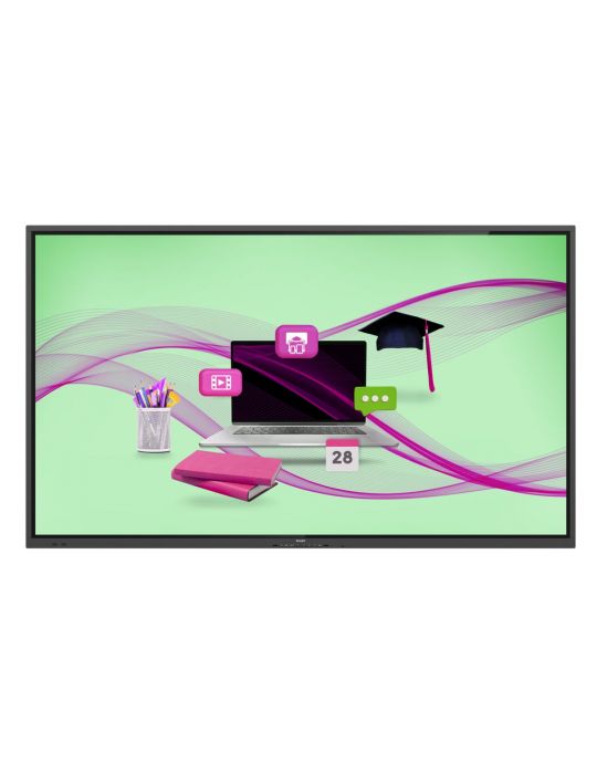 Philips 75BDL4052E 02 Afișaj Semne Panou informare digital de perete 190,5 cm (75") LCD Wi-Fi 410 cd m² 4K Ultra HD Negru Ecran