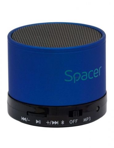 Boxa spacer portabila bluetooth topper rms:  3w control volum acumulator 520mah timp de functionare pana la 5 ore distanta de fu