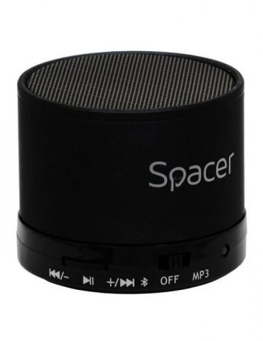 Boxa spacer portabila bluetooth topper rms:  3w control volum acumulator 520mah timp de functionare pana la 5 ore distanta de fu