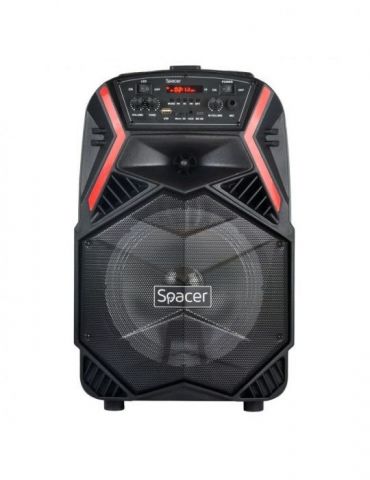 Boxa spacer portabila bluetooth cougar tip troler rms:  35w 8 woofer acumulator 3.7v1800 mah input : aux audio radio fm guitar u - Tik.ro