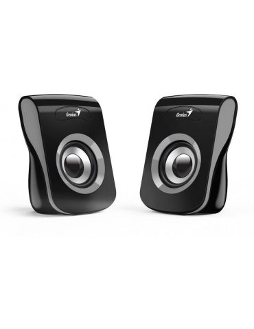 Boxe genius 2.0 rms:  6w (2 x 3w) usb power gray sp-q180 31730026400 (include tv 0.8lei) Genius - 1