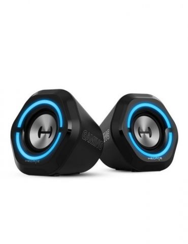Boxe edifier gaming 2.0 rms:   5w (2 x 2.5w) bass 2.5 control volum bt/usb/aux sound mode: music/game/movie 12 x led rgb frecv.  - Tik.ro