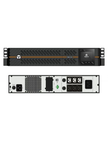 Vertiv EDGELI-2200IRT2U surse neîntreruptibile de curent (UPS) Line-Interactive 2,2 kVA 1980 W 6 ieșire(i) AC