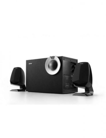Boxe edifier 2.1 rms:   34w (2 x 8w 1 x 18w) bluetooth volum bass raport semnal-zgomot: 25dba frecventa raspuns - sateliti: 210h - Tik.ro