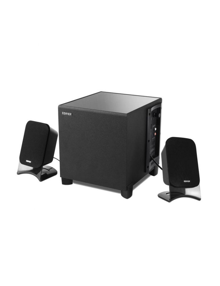 Boxe edifier 2.1 rms: 21w (2x4.5w 1 x 12w) volum bass black raport semnal-zgomot: 85dba frecventa raspuns - sateliti: 210hz -