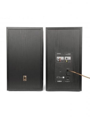 Boxe edifier 2.0 rms: 150w (2 x 14w 2 x 16w 2 x 45w) bluetooth telecomanda wireless 5.1 volum bass treble blackr2850db-bk (inclu