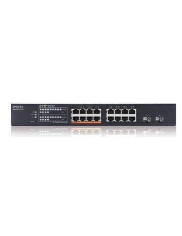 Zyxel XMG1915-18EP Gestionate L2 2.5G Ethernet (100 1000 2500) Power over Ethernet (PoE) Suport - Tik.ro