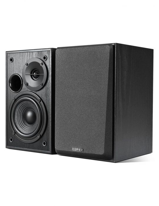 Boxe edifier 2.0 rms:  42w (2 x 21w) volum bass black r1100-bk  (include tv 10lei) Edifier - 1