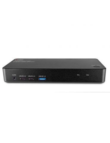 Lindy 43202 switch-uri pentru tastatură, mouse și monitor (KVM) Negru