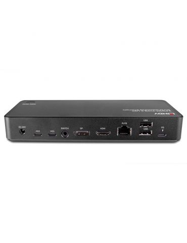 Lindy 43202 switch-uri pentru tastatură, mouse și monitor (KVM) Negru