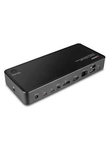 Lindy 43202 switch-uri pentru tastatură, mouse și monitor (KVM) Negru