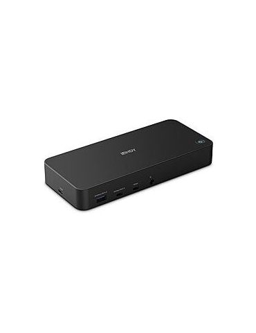 Lindy DST-Pro Universal Tip dock USB 3.2 Gen 2 (3.1 Gen 2) Type-C Negru - Tik.ro