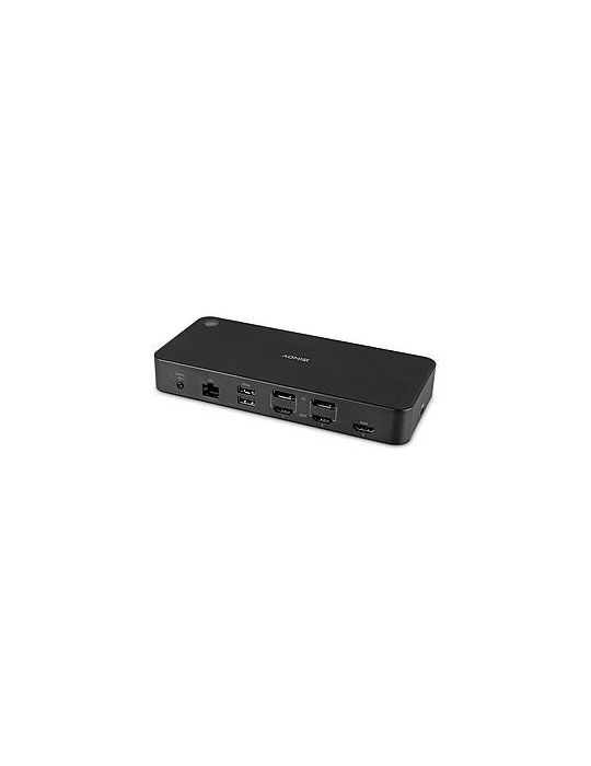 Lindy DST-Pro Universal Tip dock USB 3.2 Gen 2 (3.1 Gen 2) Type-C Negru