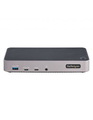 StarTech.com 116E-USBC-DOCK stații de andocare și replicatoare de porturi pentru calculatoare portabile Prin cablu USB 3.2 Gen