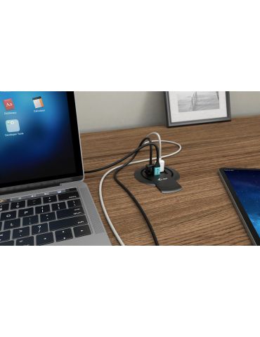 i-tec CHARGER96WD încărcătoare pentru dispozitive mobile Universală Negru AC Încărcare rapidă De interior