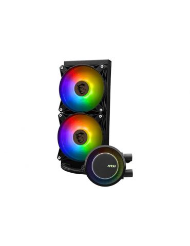 MSI MAG CORELIQUID E240 sistem răcire computer Placă de bază, Procesor Liquid cooling kit 12 cm Negru