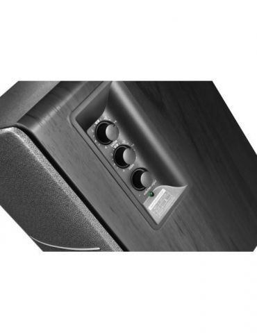 Boxe edifier 2.0 rms:  42w (2 x 21w) bluetoth telecomanda wireless volum bass treble  optical  black r1280db  (include tv 10lei)