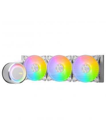 MSI MAG CORELIQUID E360 WHITE sistem răcire computer Placă de bază, Procesor Liquid cooling kit 12 cm Alb