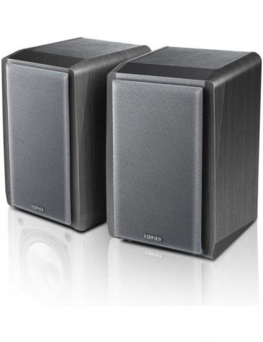 Boxe edifier 2.0 rms:  24w (2 x 12w) bluetooth volum bass conectare simultana cu 2 echipamente bt 220v alimentare black r1010bt-