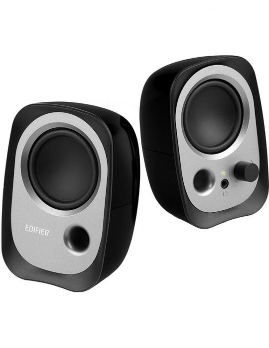 Boxe edifier 2.0 rms:   4w (2 x 2w) bass reflex port usb power black r12u  (include tv 0.8lei) Edifier - 1